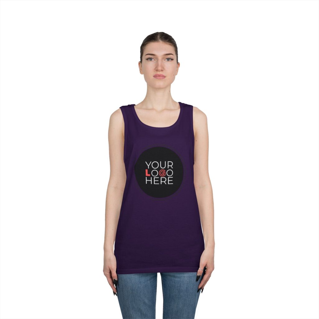 Unisex Heavy Cotton Tank Top - Image 40