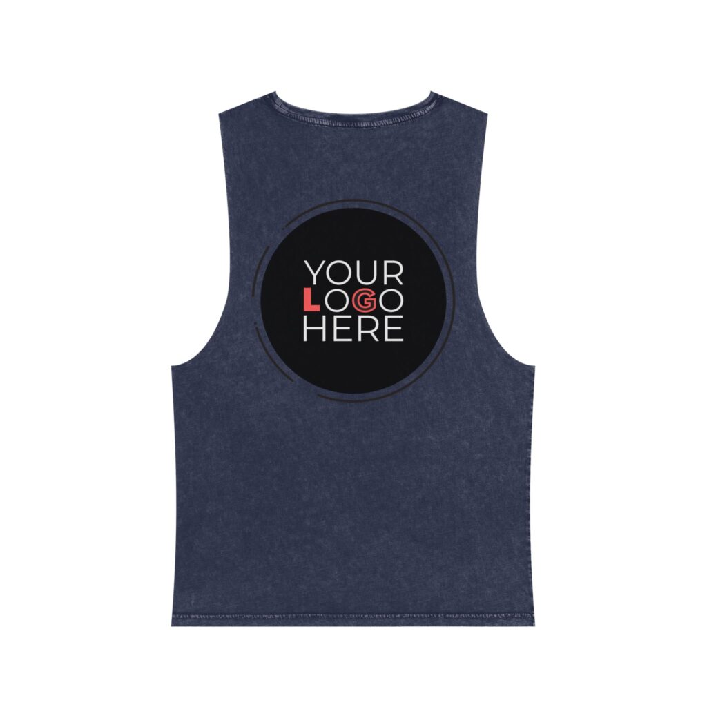 Unisex Stonewash Tank Top - Image 18