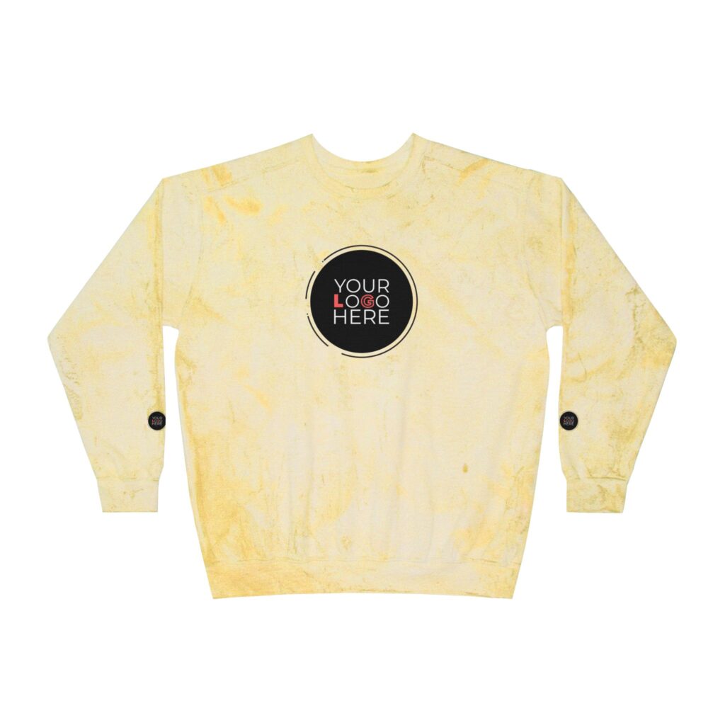 Unisex Color Blast Crewneck Sweatshirt - Image 7