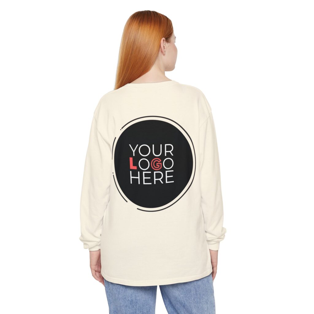 Unisex Garment-Dyed Long Sleeve T-Shirt - Image 34