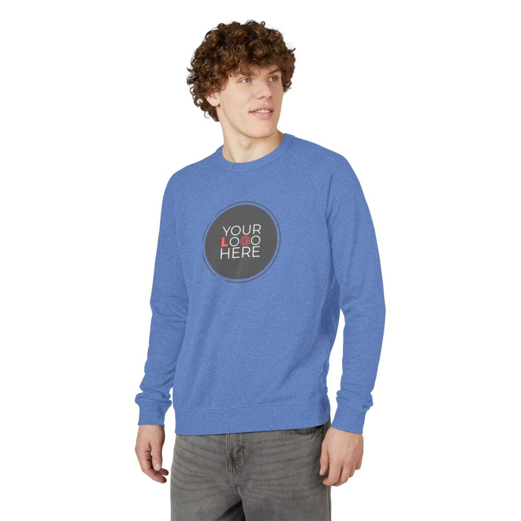 Unisex French Terry Raglan Crewneck - Image 24