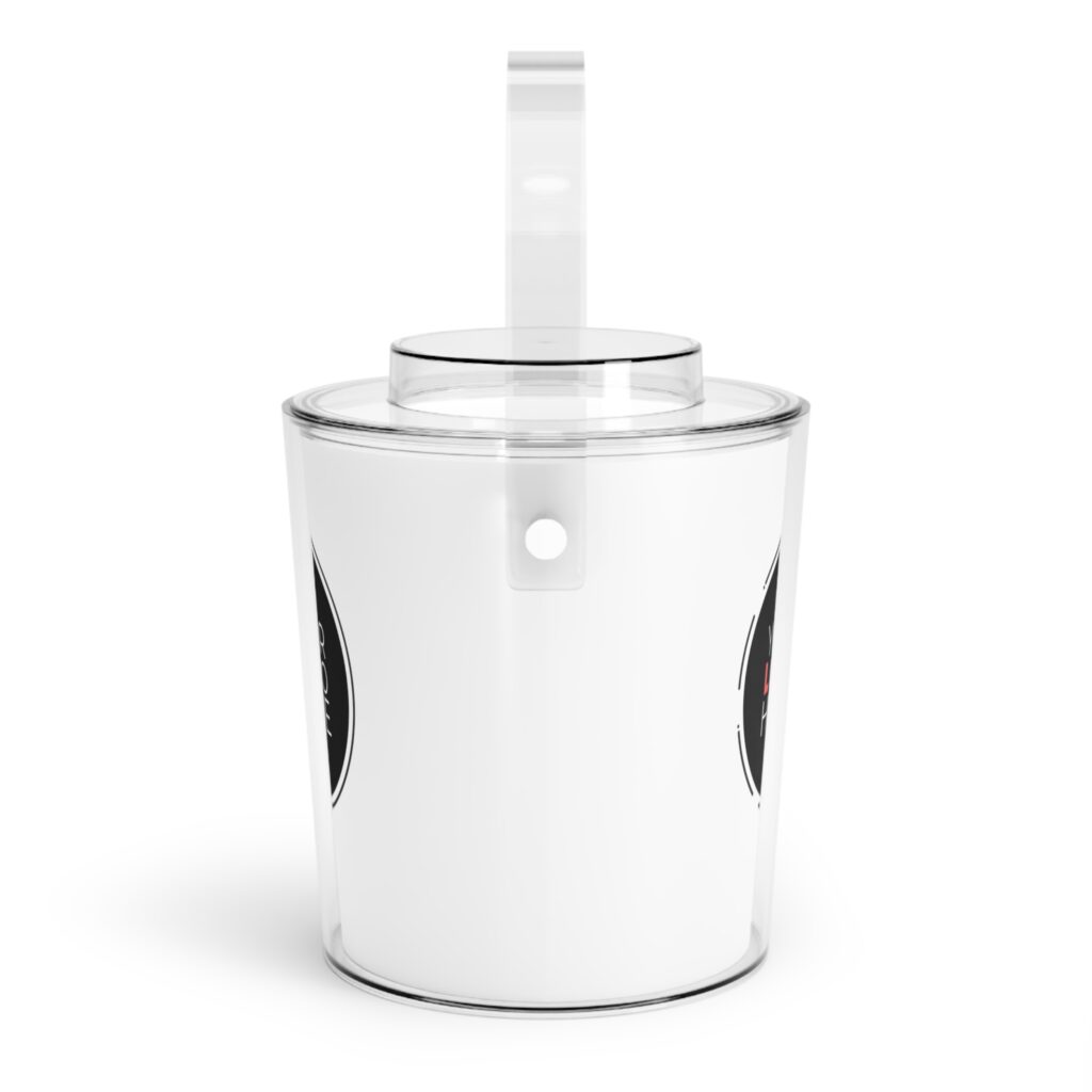 Ice Bucket With Tongs - Image 2