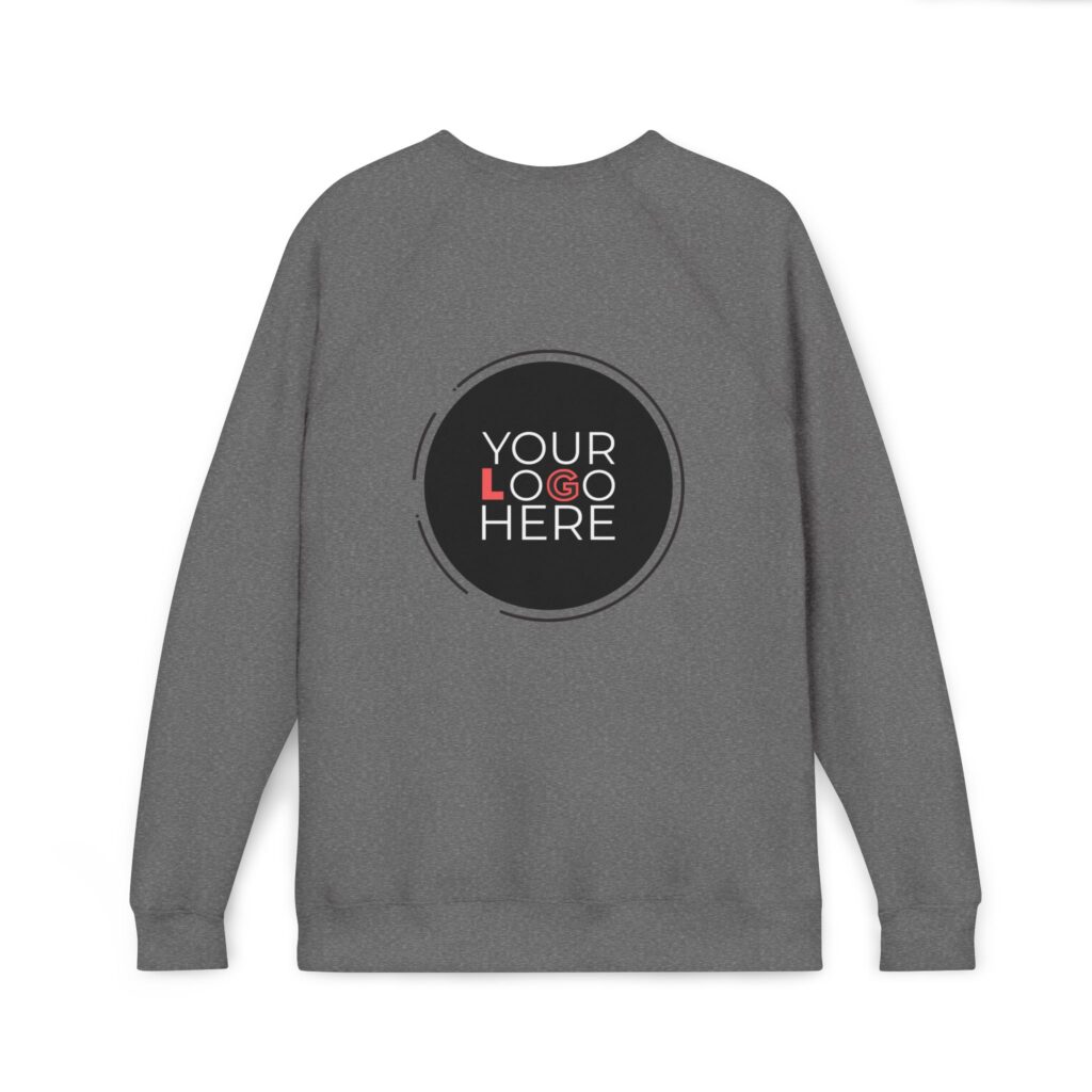 Unisex Sponge Fleece Raglan Sweatshirt - Image 16