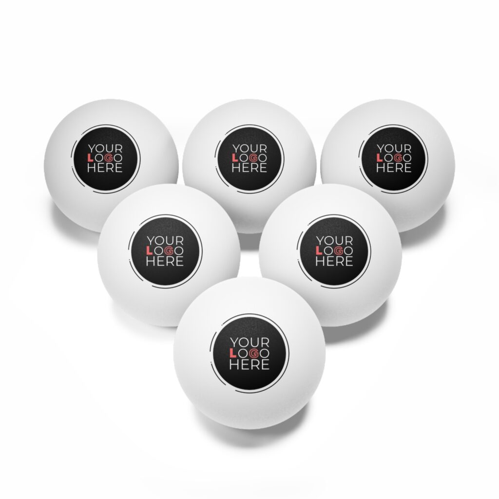 Custom Ping Pong Balls – Set Of 6 - Image 2