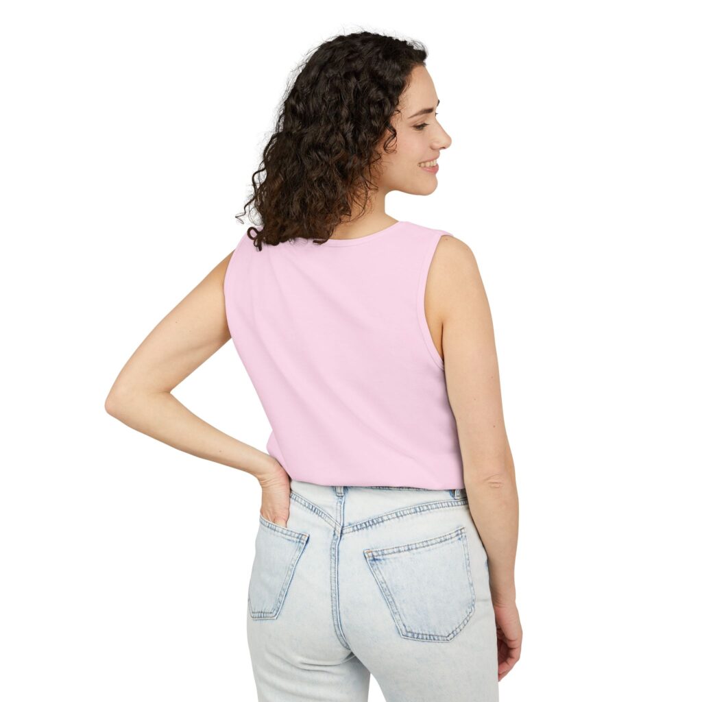 Unisex Garment-Dyed Tank Top - Image 90