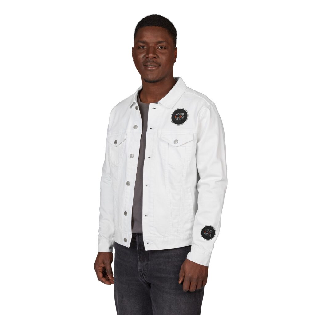 Unisex Denim Jacket (Embroidery) - Image 3
