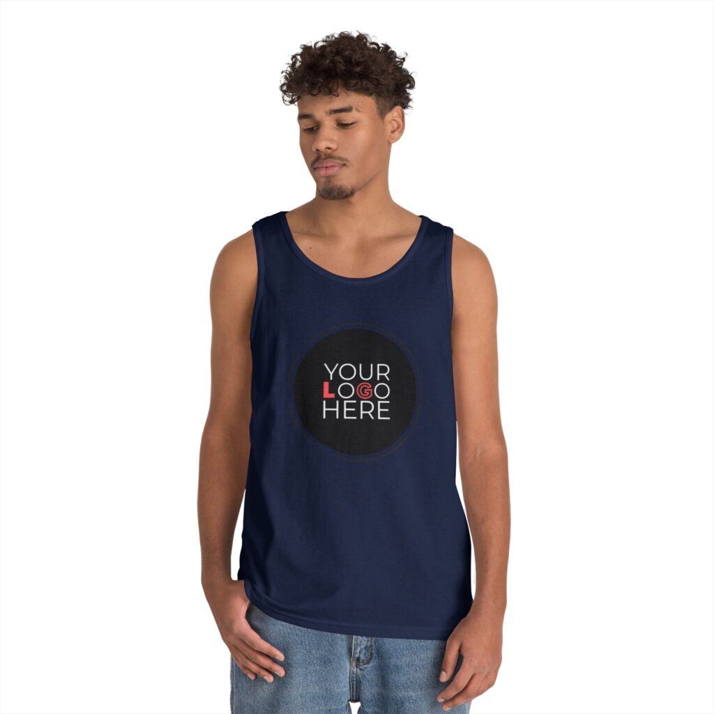 Unisex Heavy Cotton Tank Top - Image 35