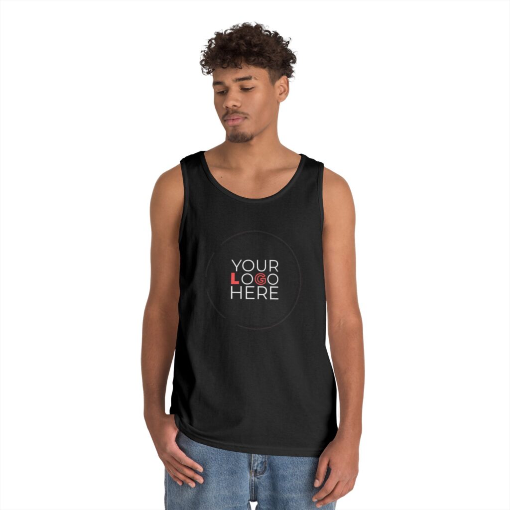 Unisex Heavy Cotton Tank Top - Image 11