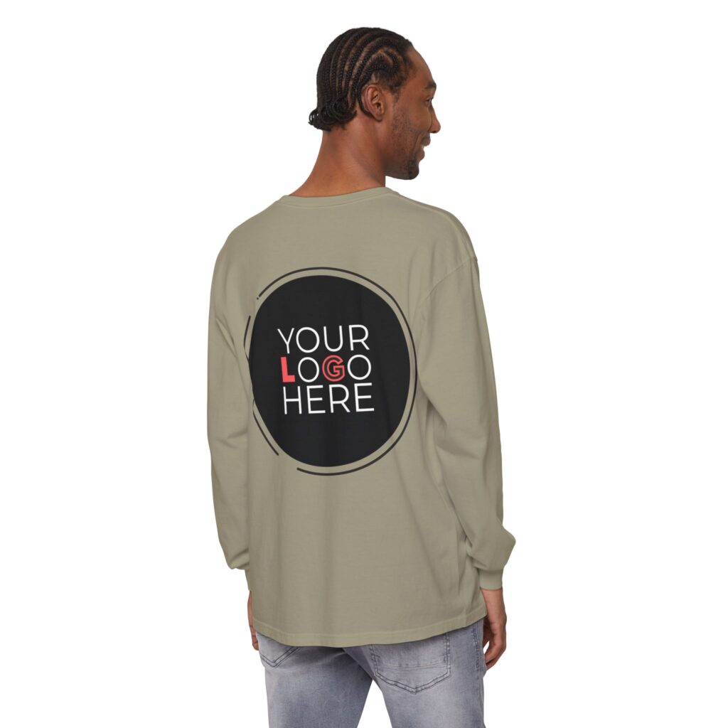 Unisex Garment-Dyed Long Sleeve T-Shirt - Image 46