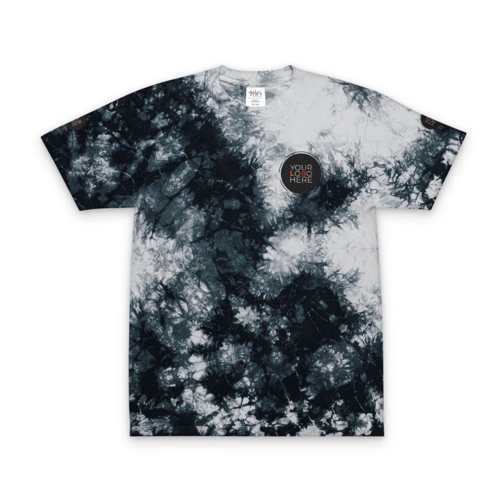 Oversized Tie-Dye T-Shirt (Embroidery) - Image 11
