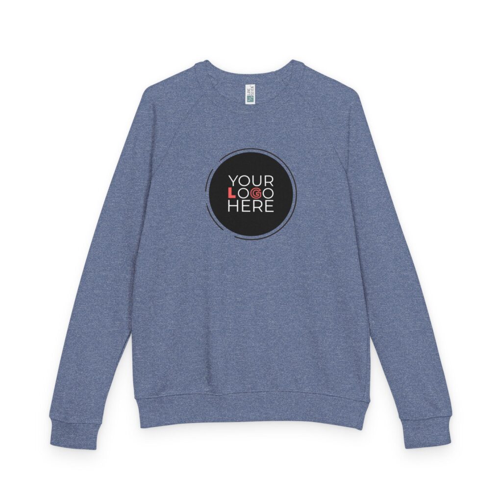 Unisex French Terry Raglan Crewneck - Image 36