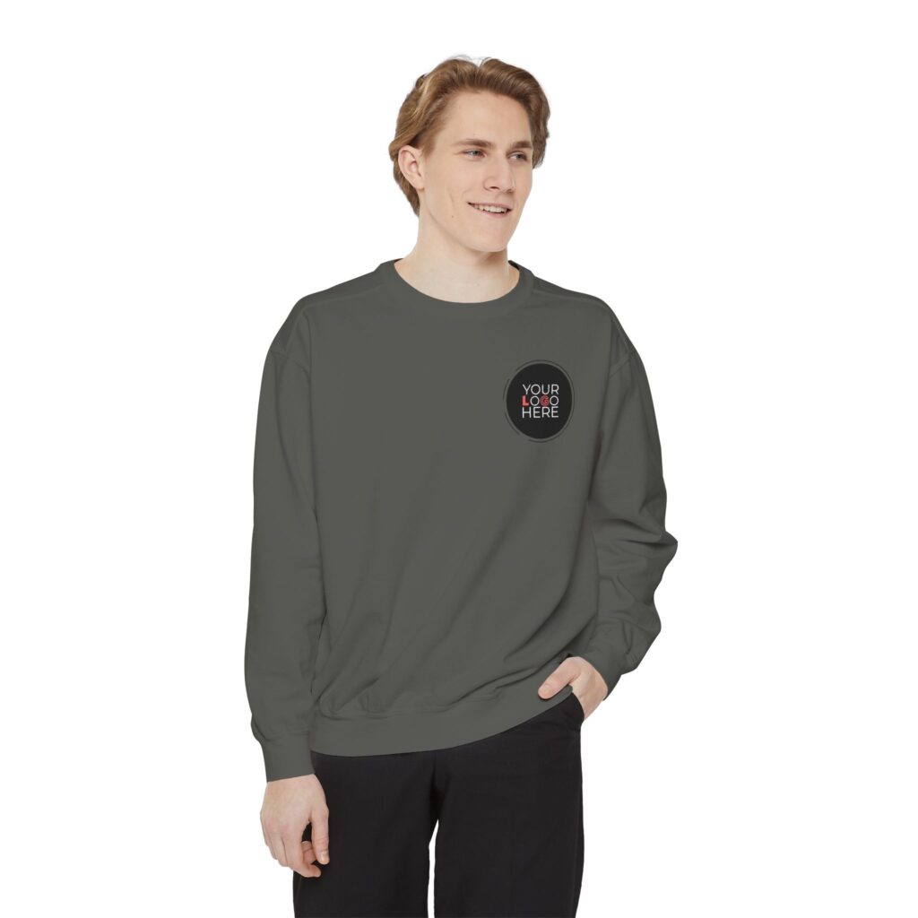 Unisex Garment-Dyed Sweatshirt - Image 24
