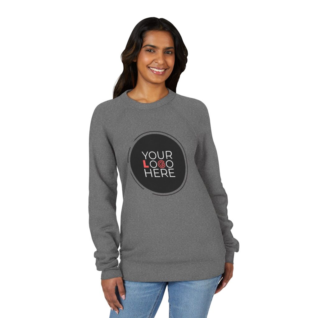 Unisex Sponge Fleece Raglan Sweatshirt - Image 19