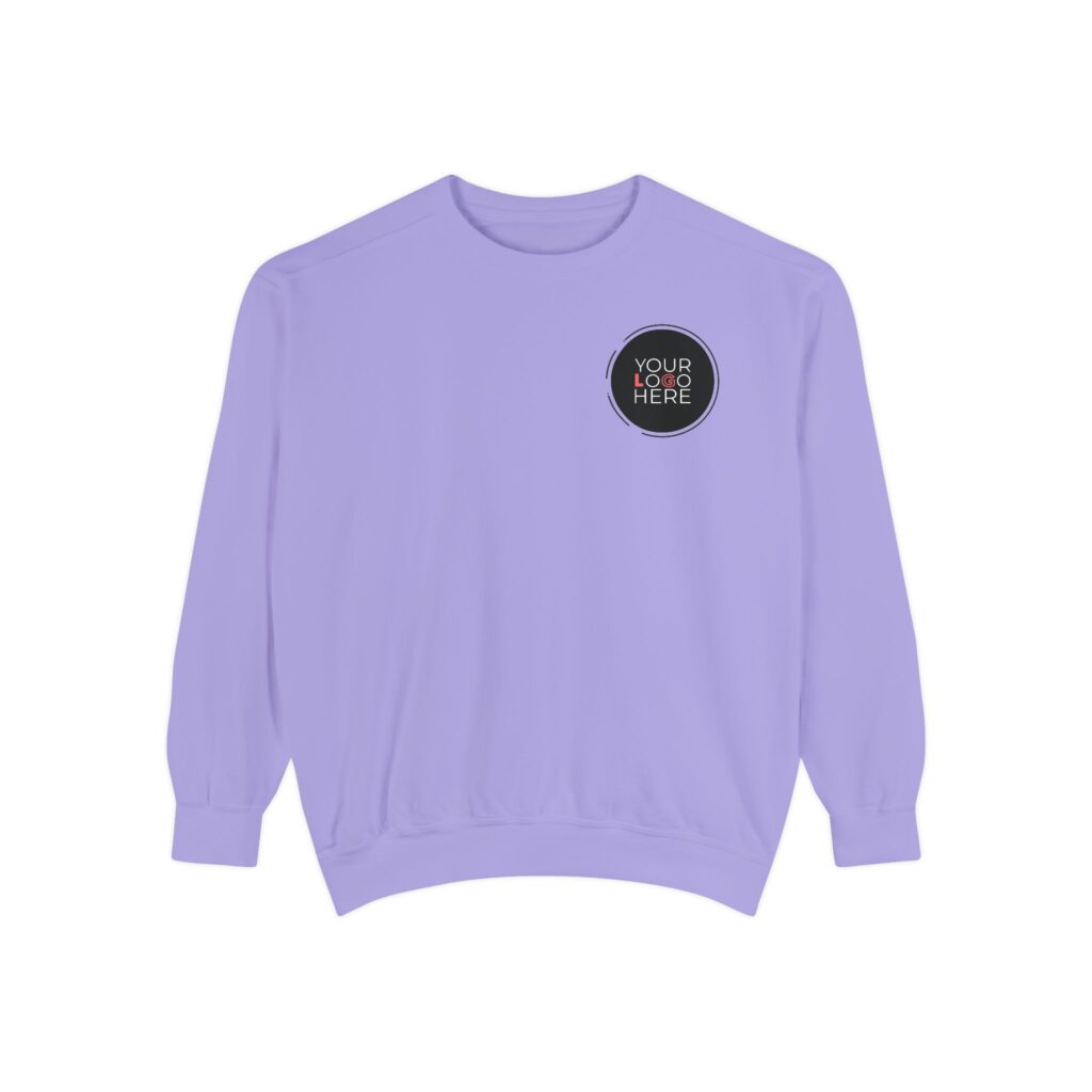 Unisex Garment-Dyed Sweatshirt - Image 92