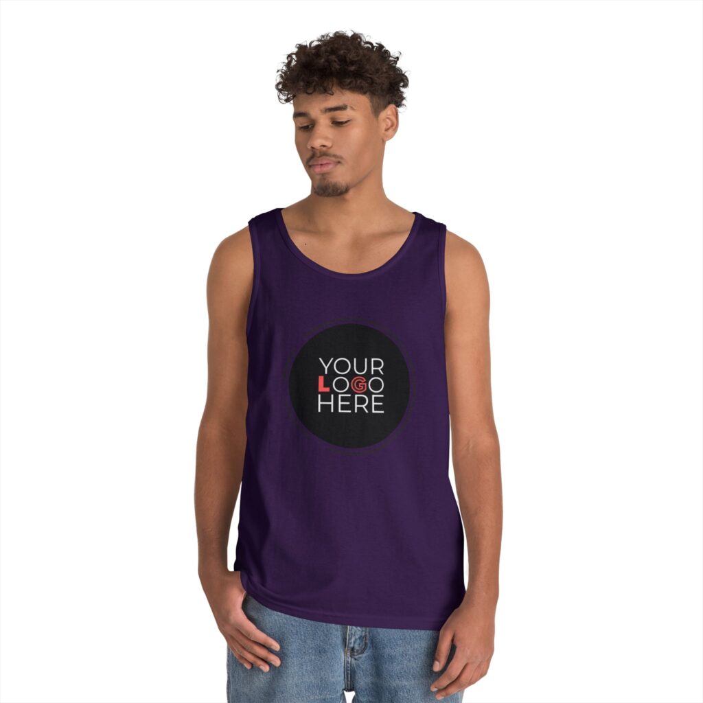 Unisex Heavy Cotton Tank Top - Image 39