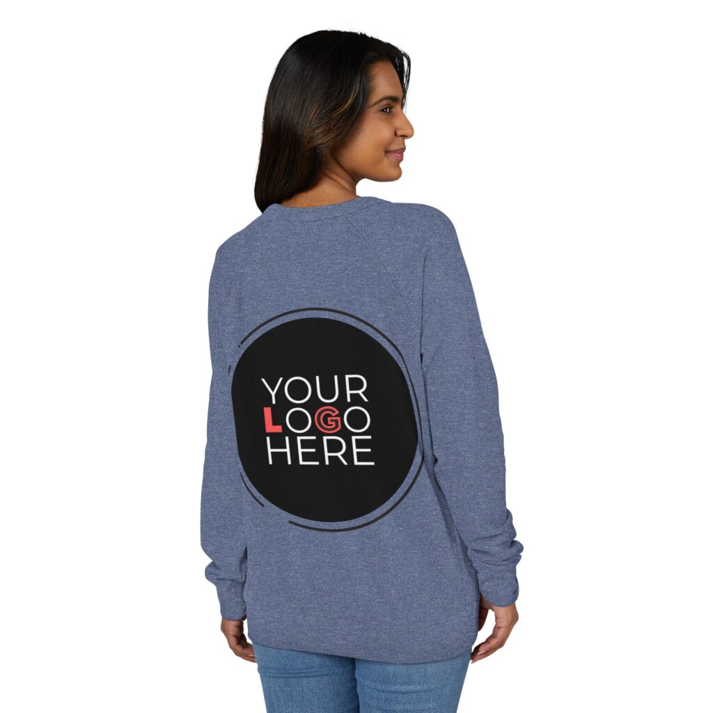Unisex French Terry Raglan Crewneck - Image 41