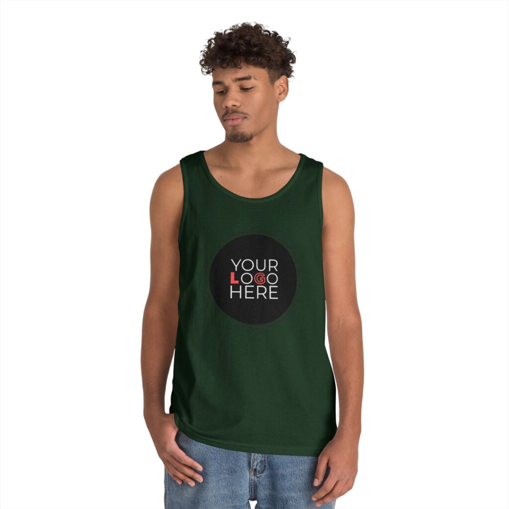 Unisex Heavy Cotton Tank Top - Image 23