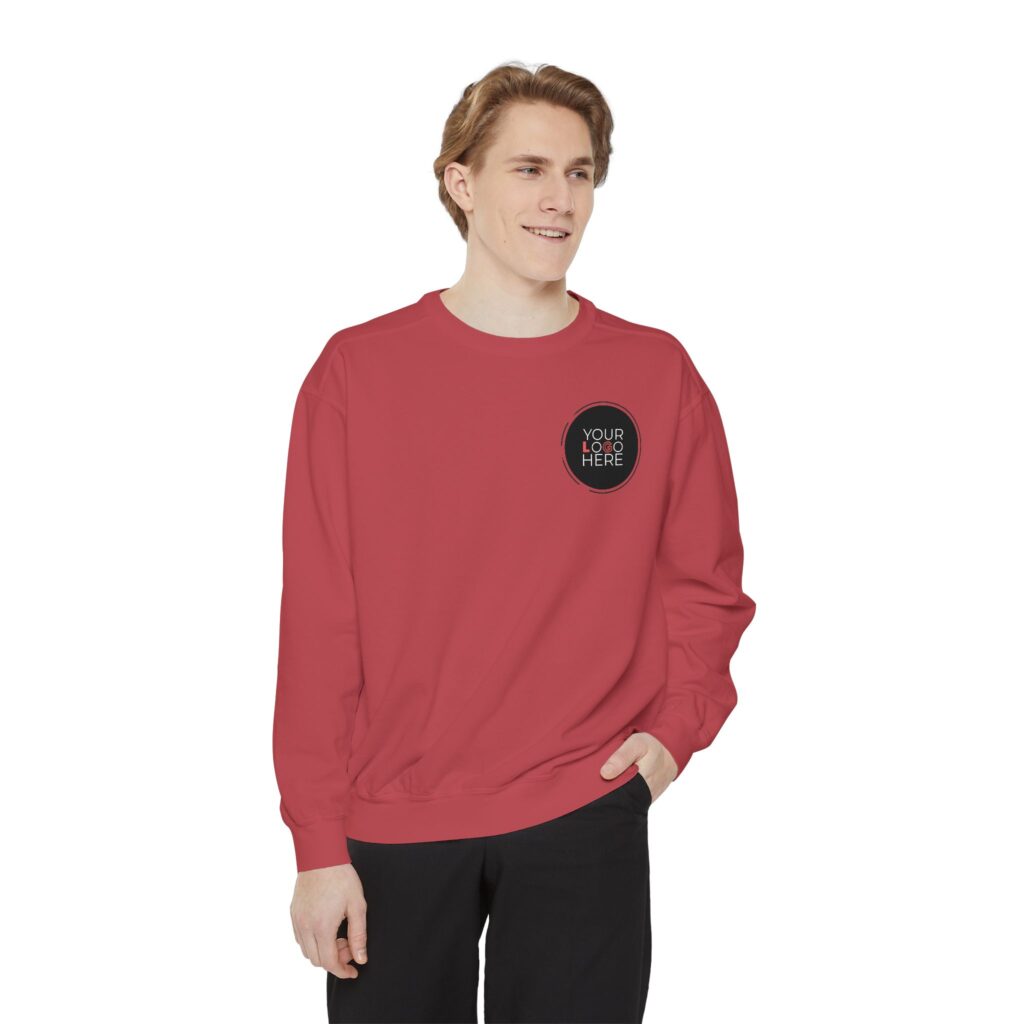 Unisex Garment-Dyed Sweatshirt - Image 115