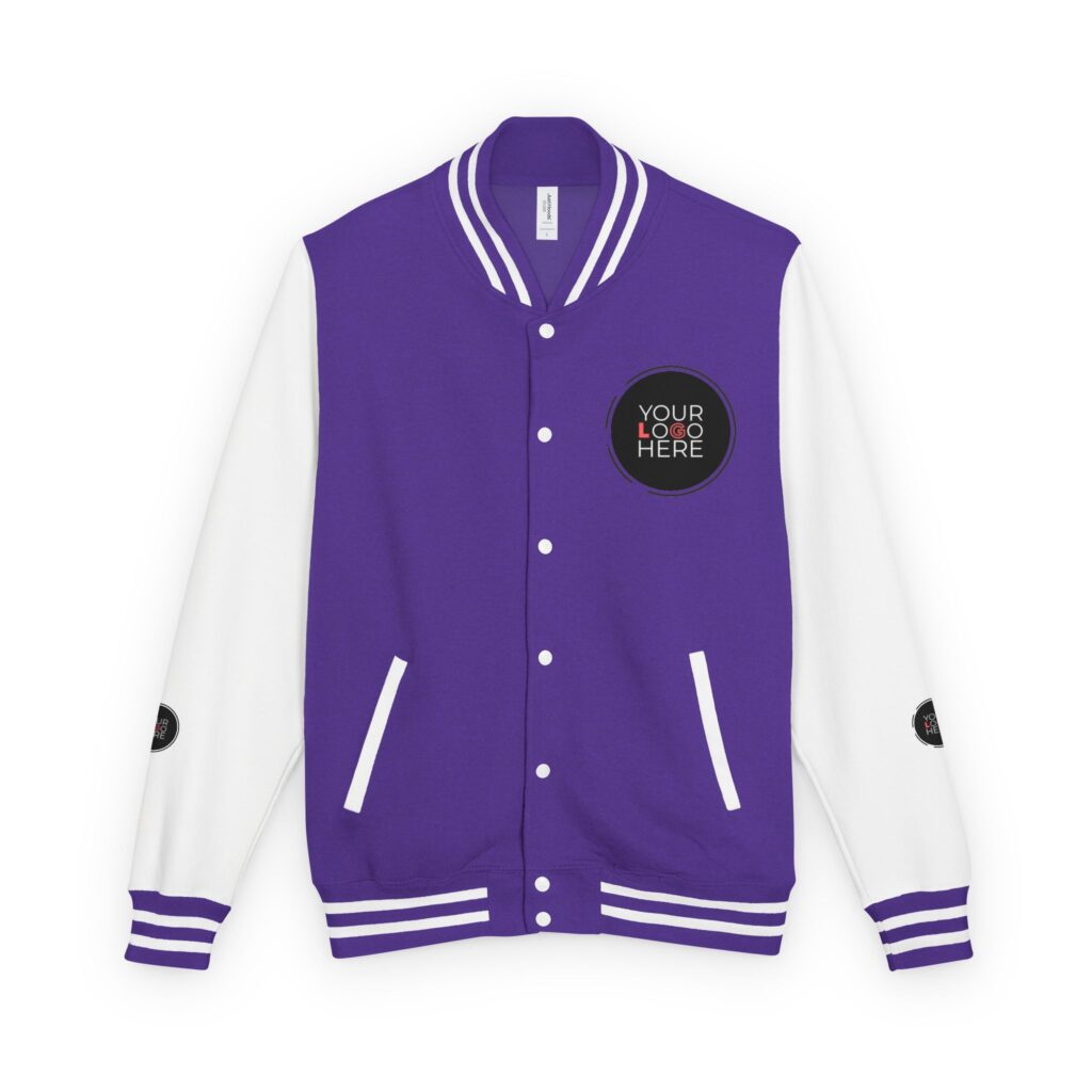 Unisex Heavyweight Letterman Jacket - Image 22