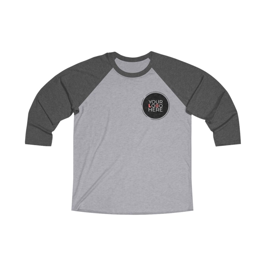 Unisex Tri-Blend 3\4 Raglan Tee