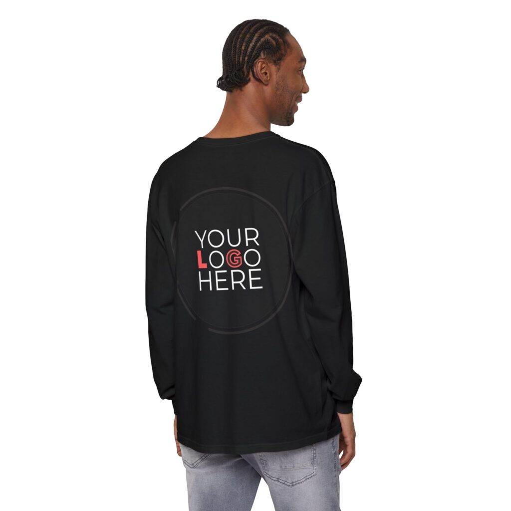 Unisex Garment-Dyed Long Sleeve T-Shirt - Image 88