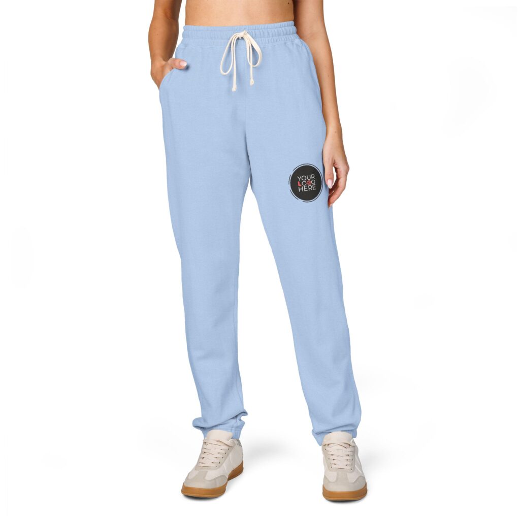 Unisex Garment-Dyed Fleece Sweatpants - Image 38