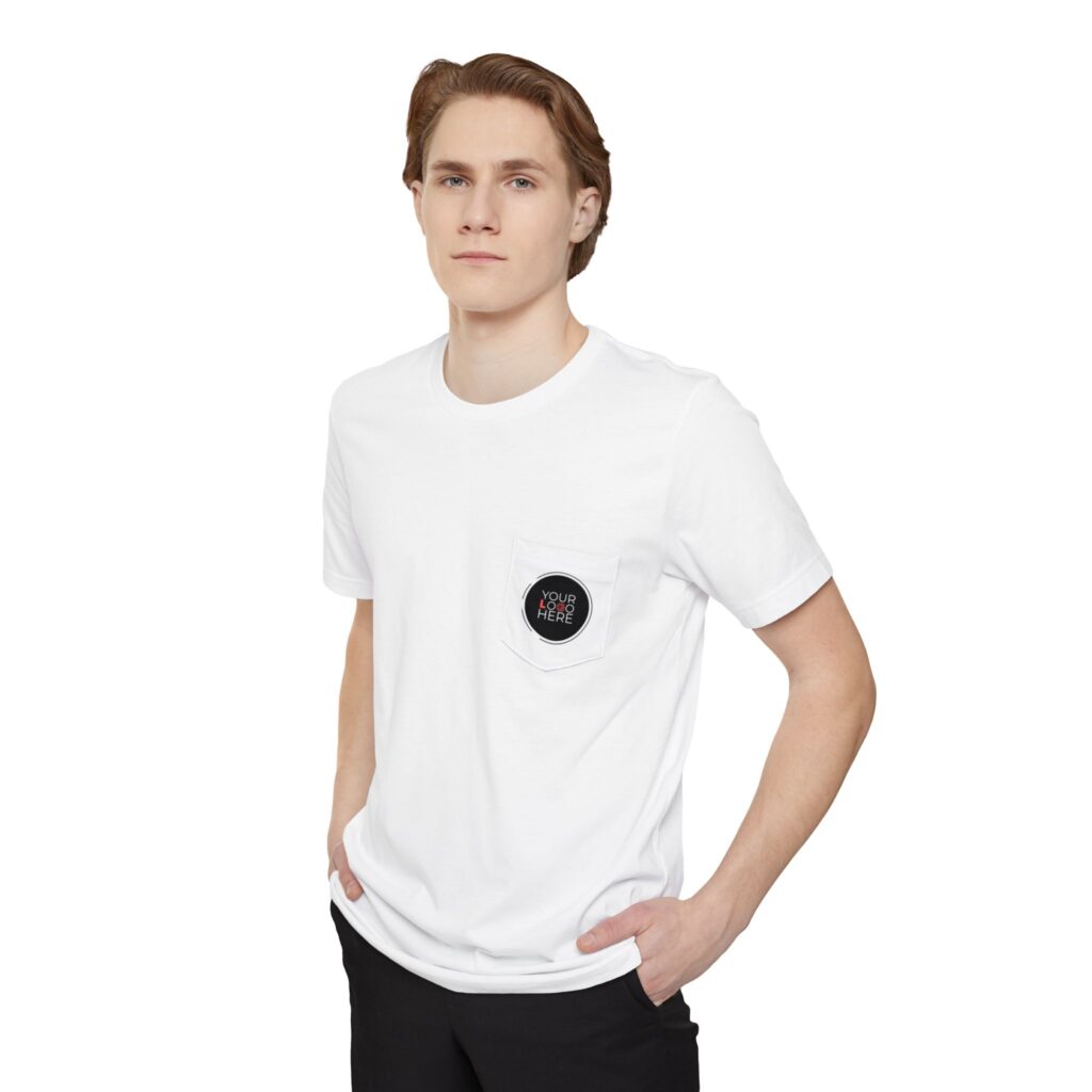 Unisex Pocket T-Shirt - Image 3