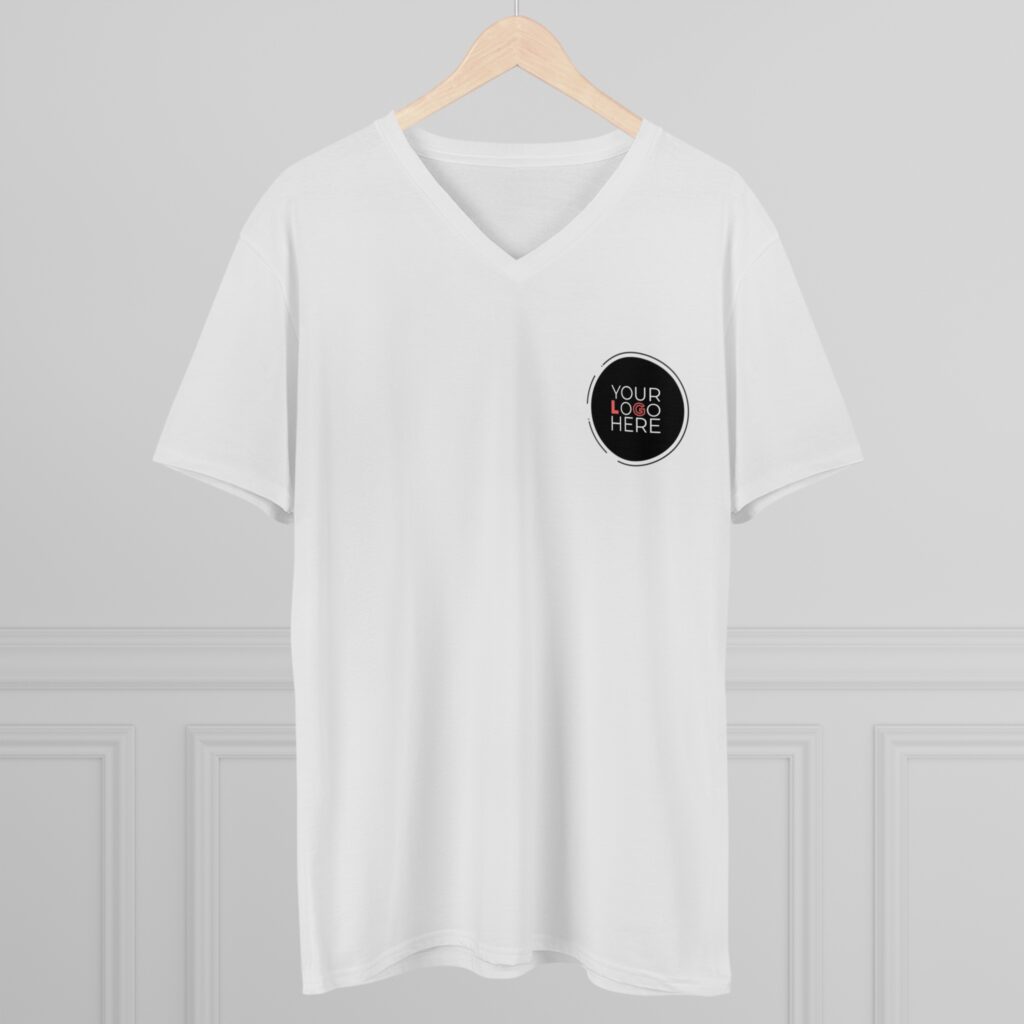 Men'S Lightweight V-Neck Tee - Image 4