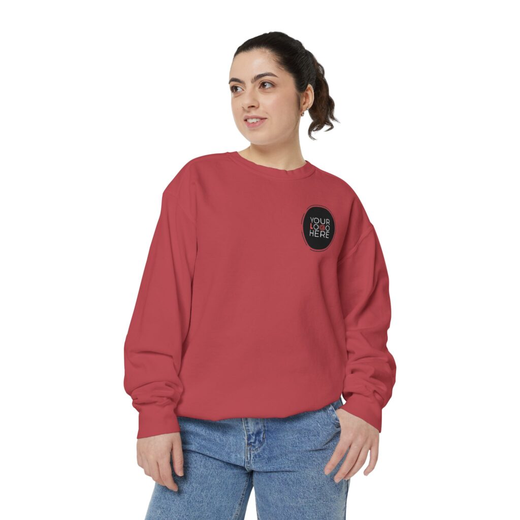 Unisex Garment-Dyed Sweatshirt - Image 117