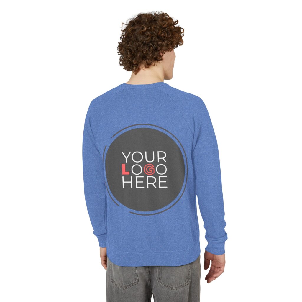 Unisex French Terry Raglan Crewneck - Image 25