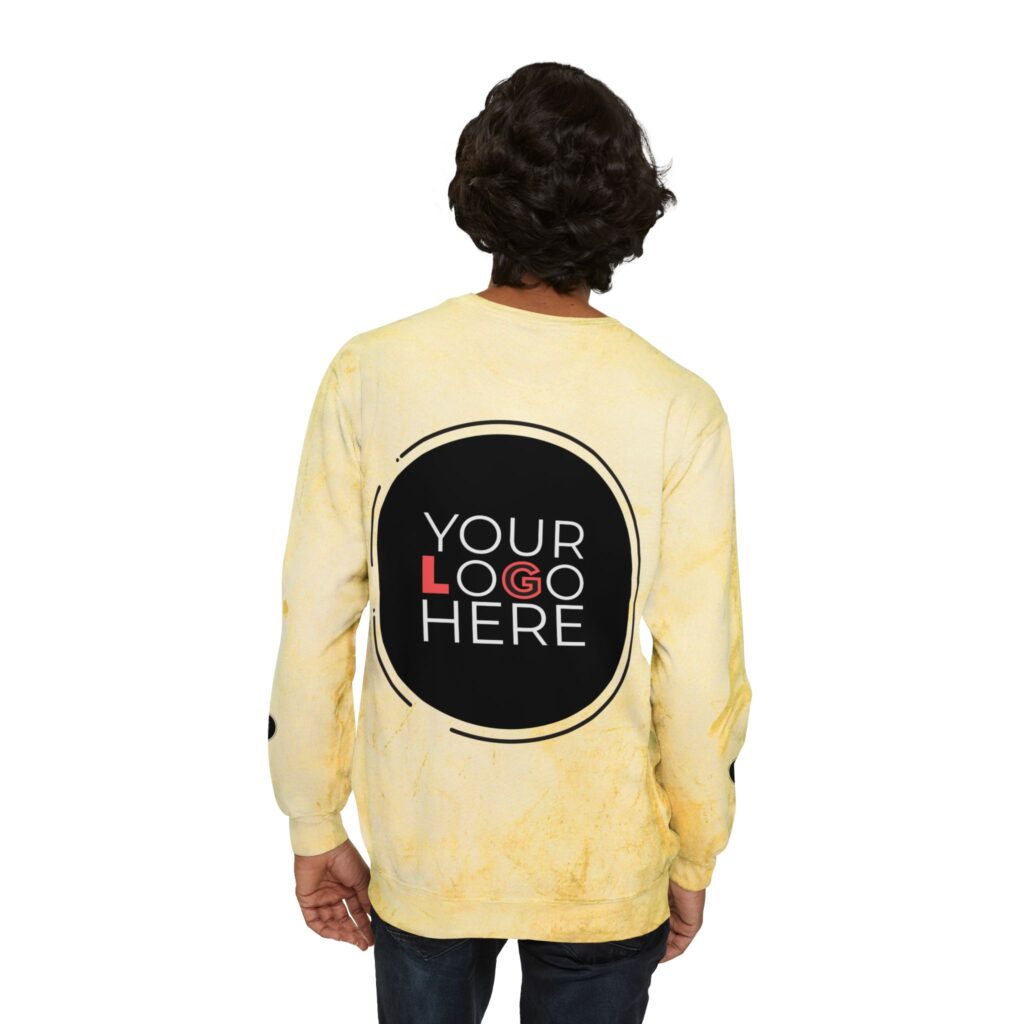 Unisex Color Blast Crewneck Sweatshirt - Image 10