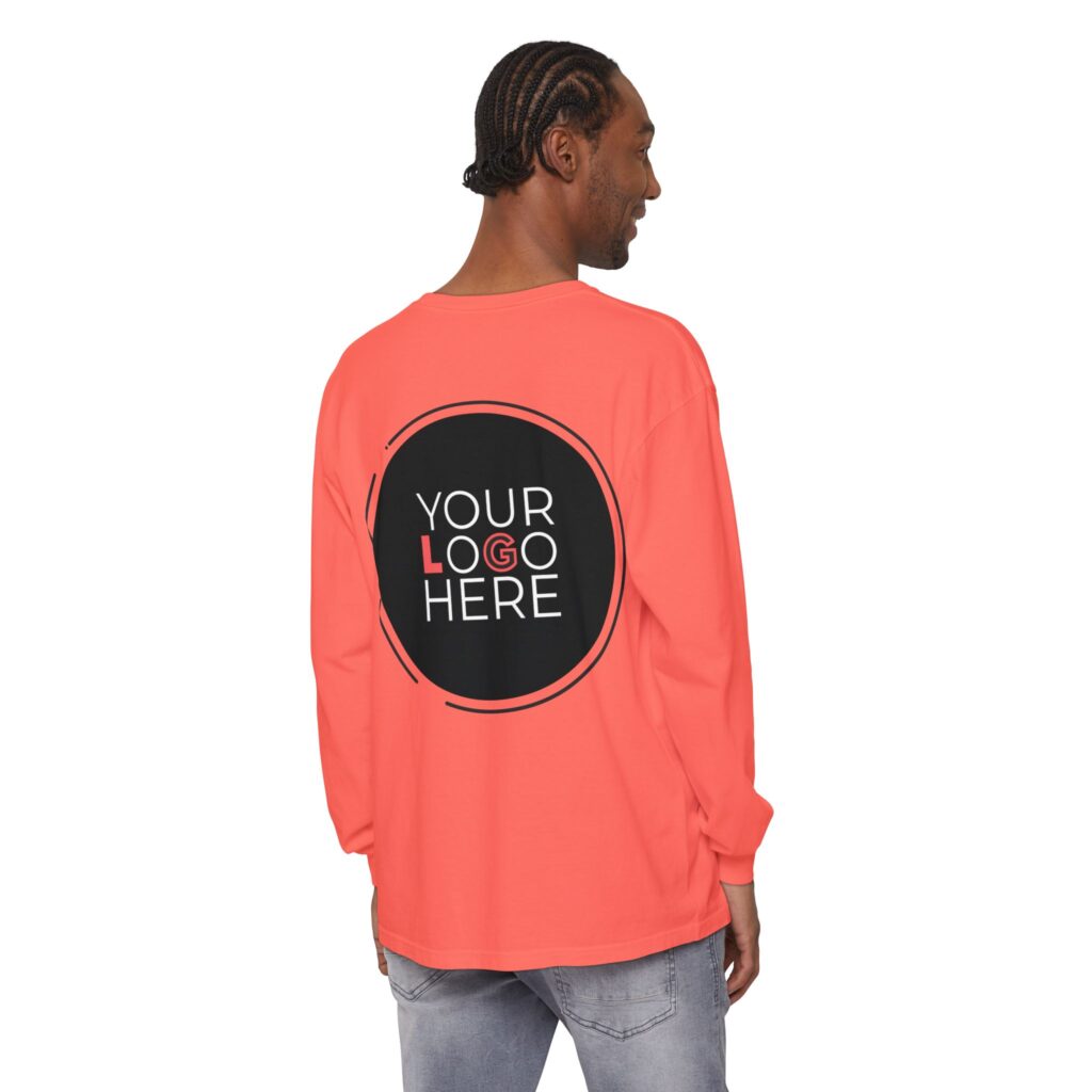 Unisex Garment-Dyed Long Sleeve T-Shirt - Image 25