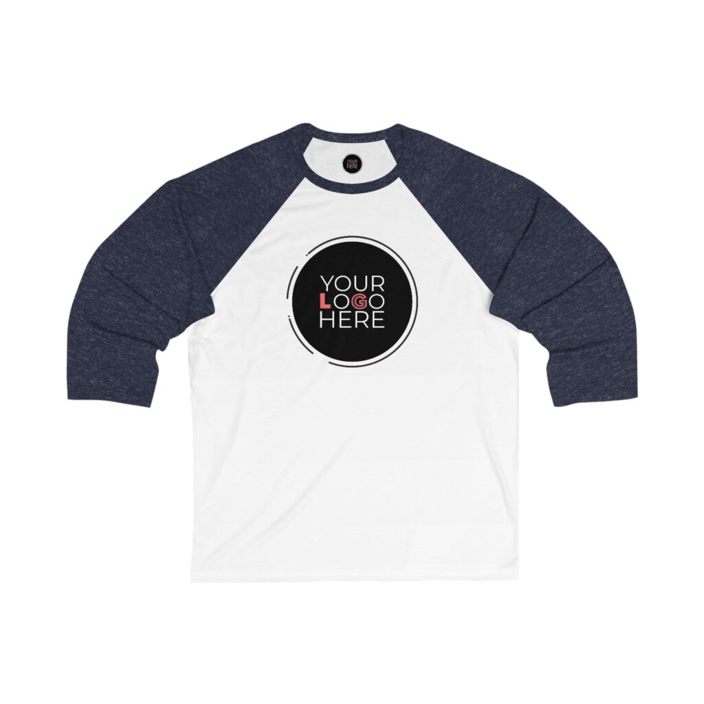 Unisex 3\4 Sleeve Baseball Tee - Image 7