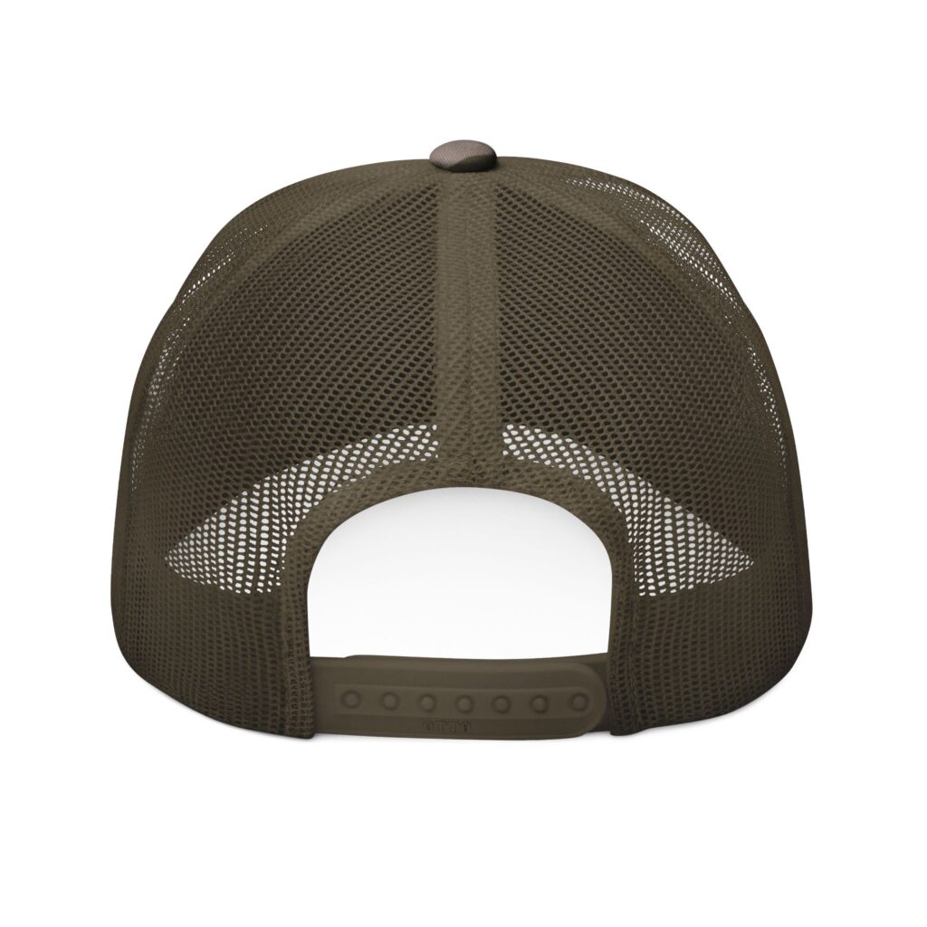 Custom Camouflage Trucker Hat – Embroidery - Image 2