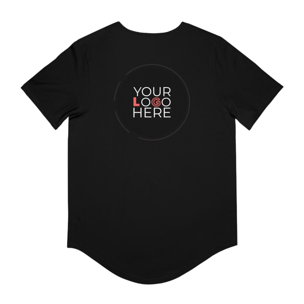Men'S Jersey Curved Hem Tee - Image 10