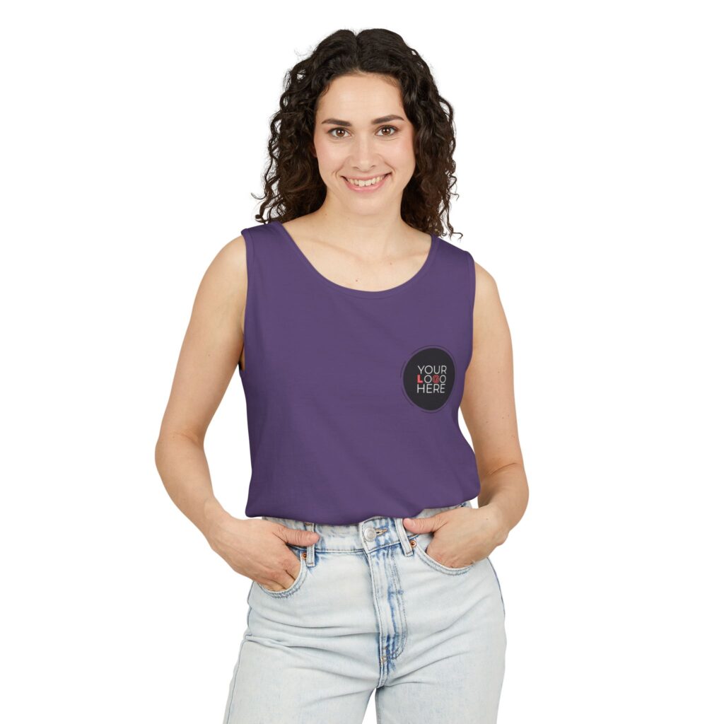 Unisex Garment-Dyed Tank Top - Image 83