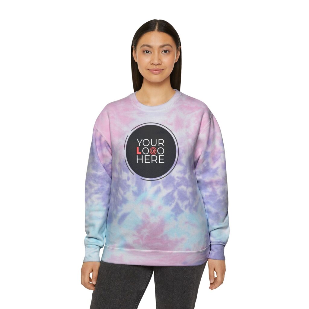 Unisex Tie-Dye Sweatshirt - Image 5
