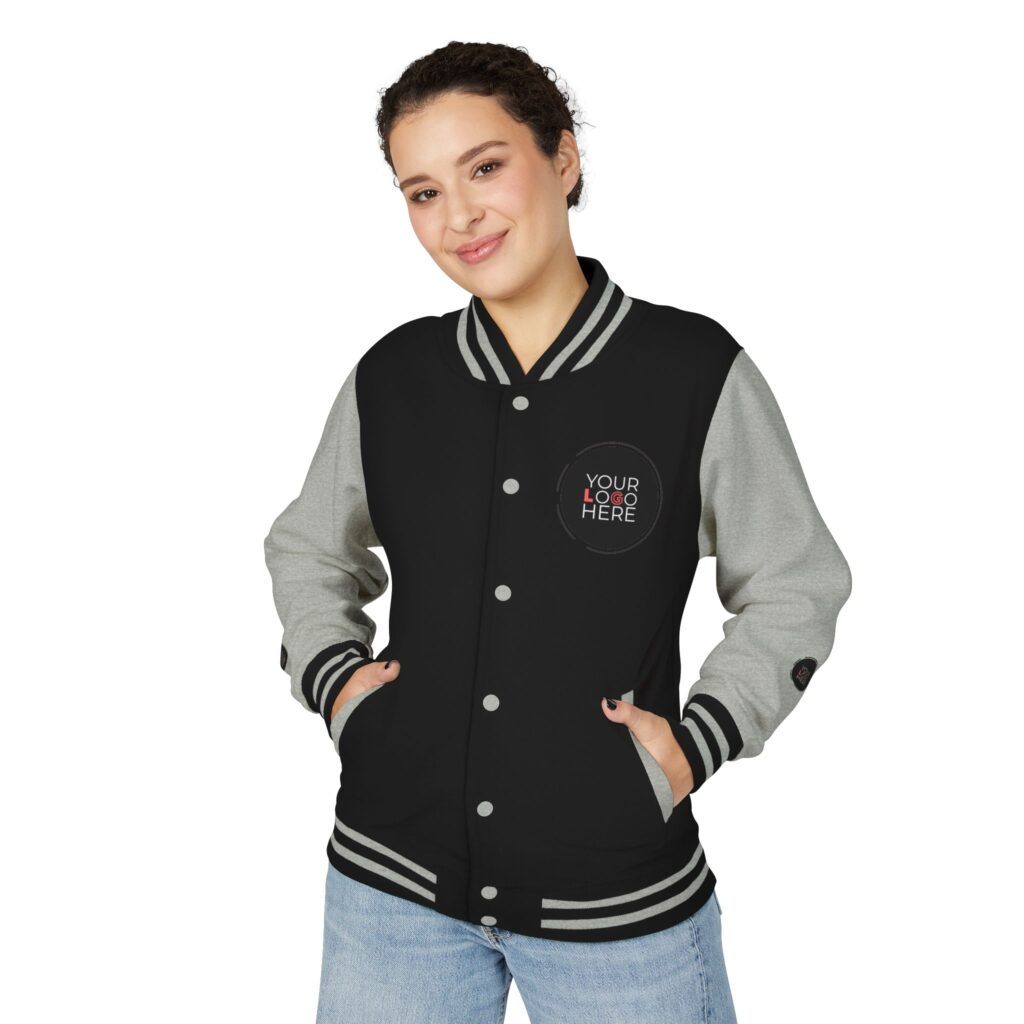 Unisex Heavyweight Letterman Jacket - Image 40
