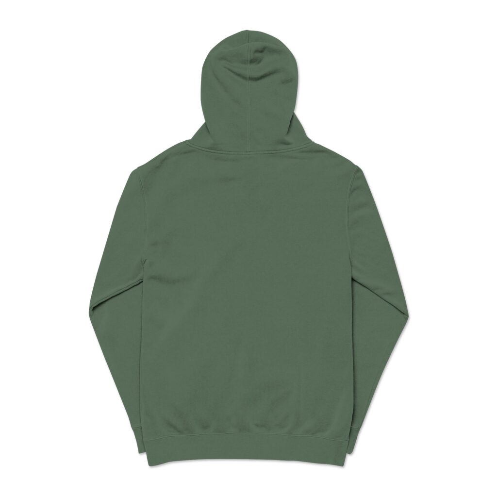 Unisex Pigment-Dyed Hoodie (Embroidery) - Image 6