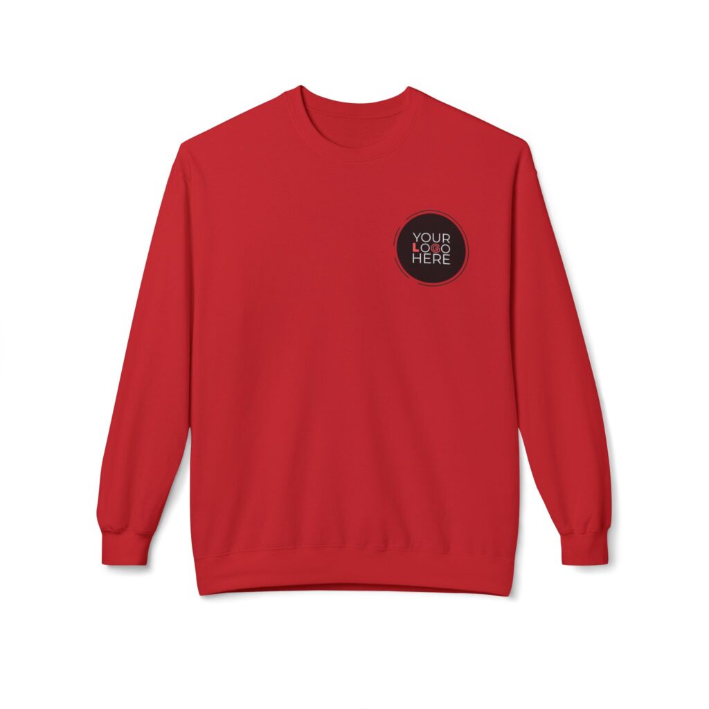 Unisex Midweight Softstyle Fleece Crewneck Sweatshirt - Image 85