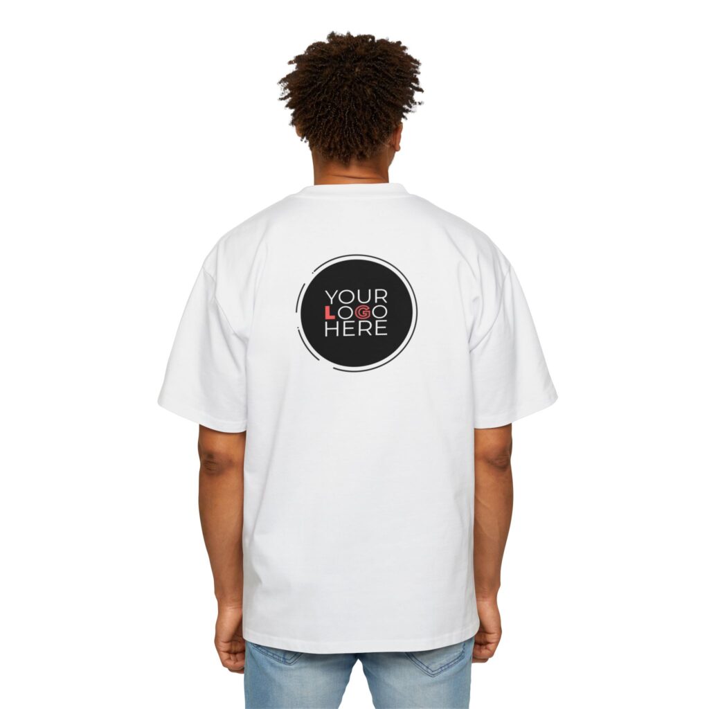 Men'S Heavy Oversized Tee - Image 8