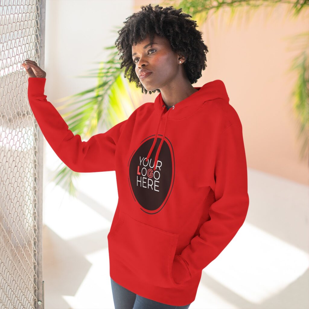 Three-Panel Fleece Hoodie - Image 84