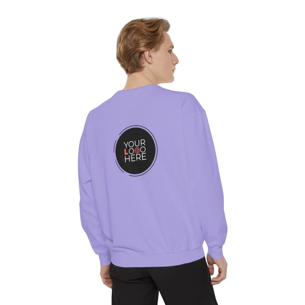 Unisex Garment-Dyed Sweatshirt - Image 95