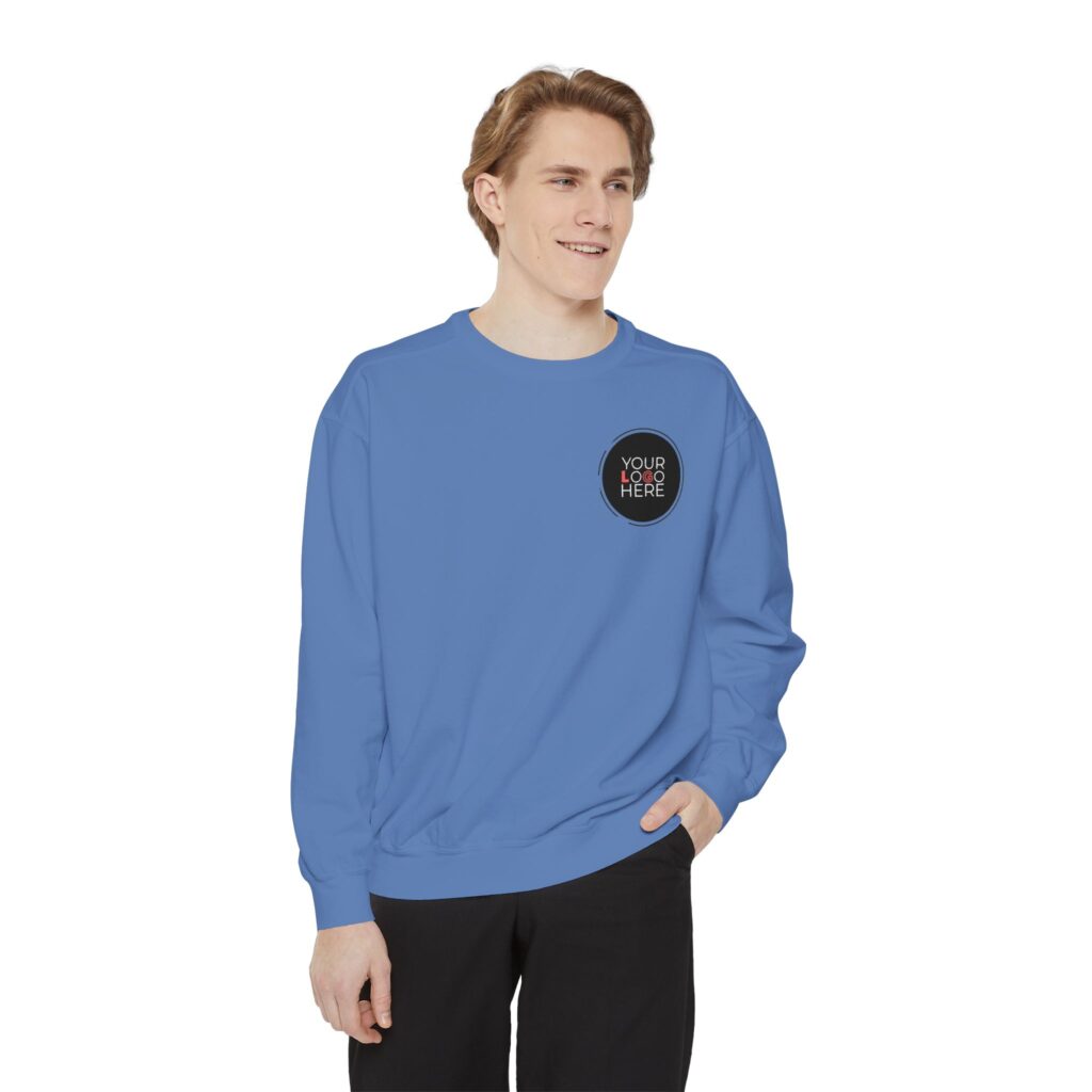 Unisex Garment-Dyed Sweatshirt - Image 73