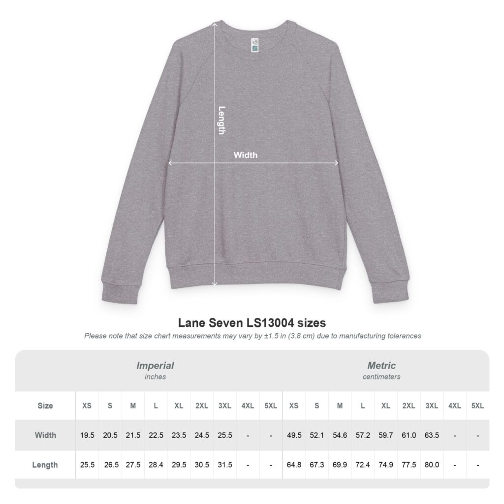 Unisex French Terry Raglan Crewneck - Image 14