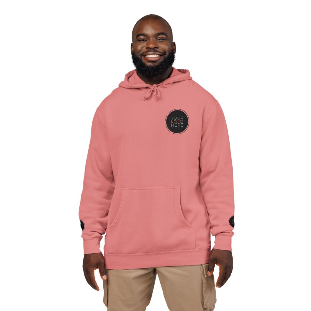 Unisex Pigment-Dyed Hoodie (Embroidery) - Image 3