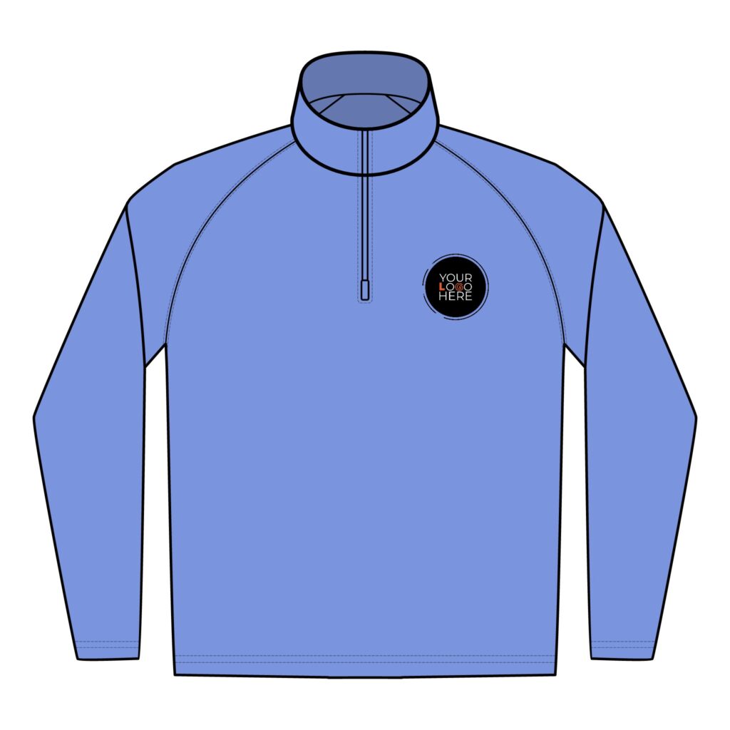 Men'S Sport-Wick® Stretch Quarter-Zip Pullover (Embroidery)