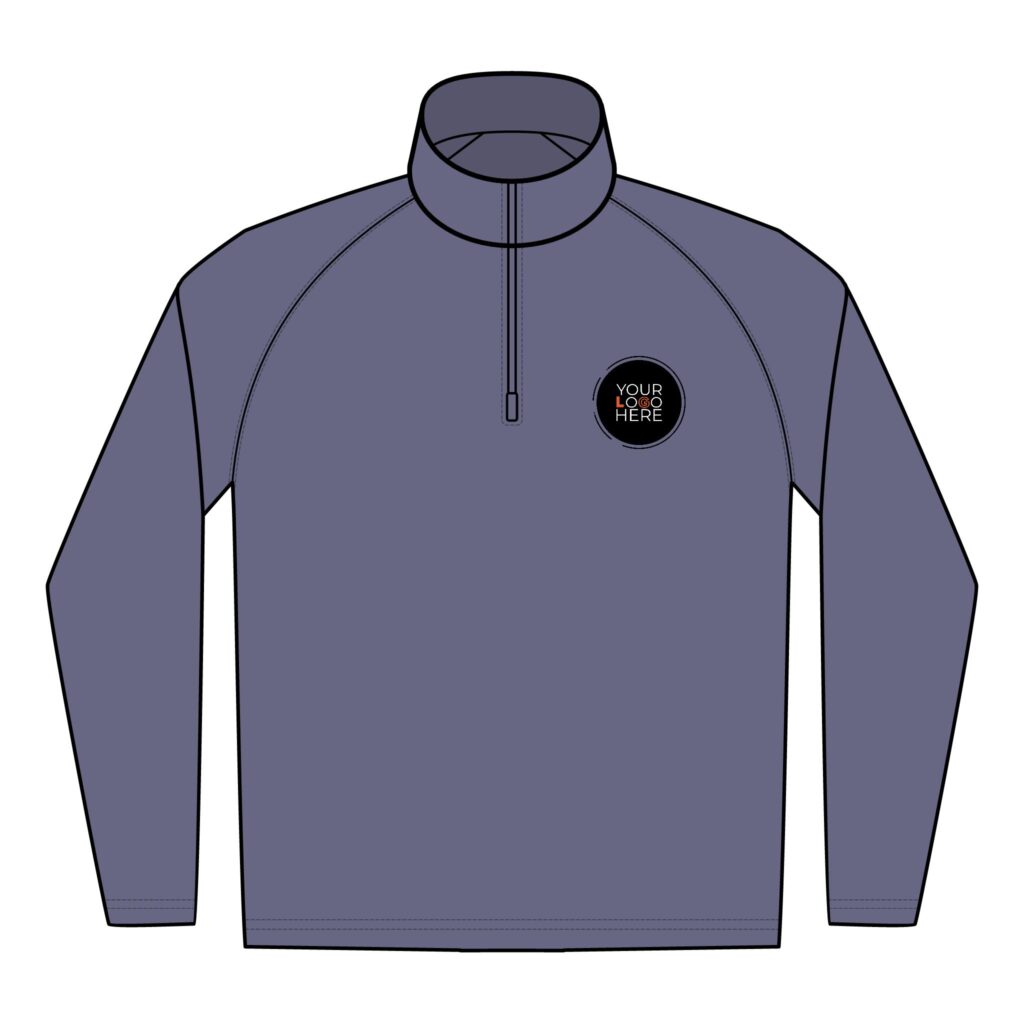 Men'S Sport-Wick® Stretch Quarter-Zip Pullover (Embroidery) - Image 6