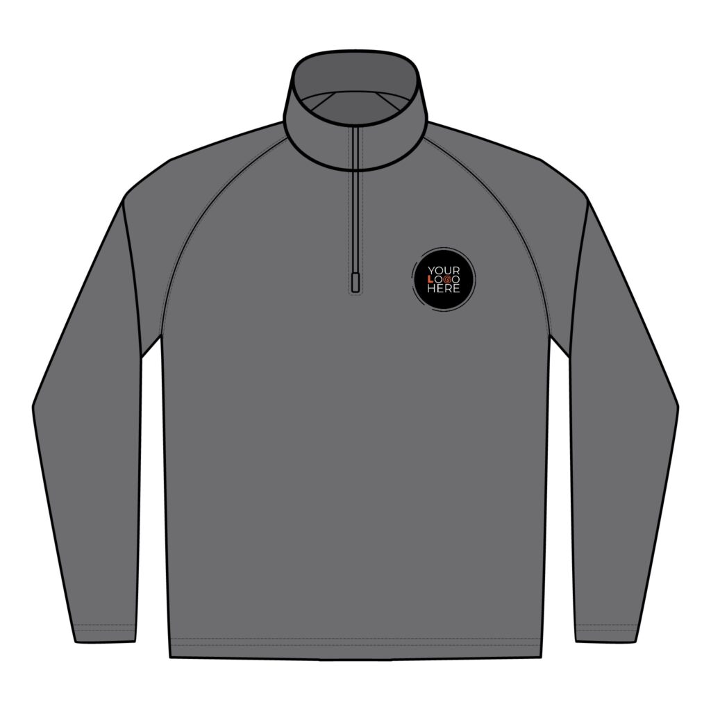 Men'S Sport-Wick® Stretch Quarter-Zip Pullover (Embroidery) - Image 9
