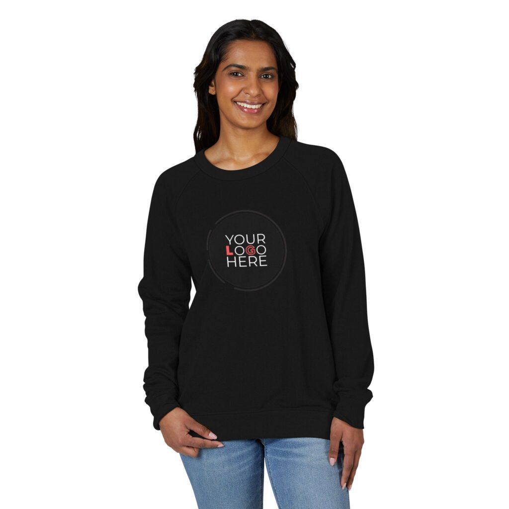 Unisex French Terry Raglan Crewneck - Image 19